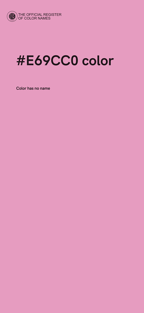 #E69CC0 color image