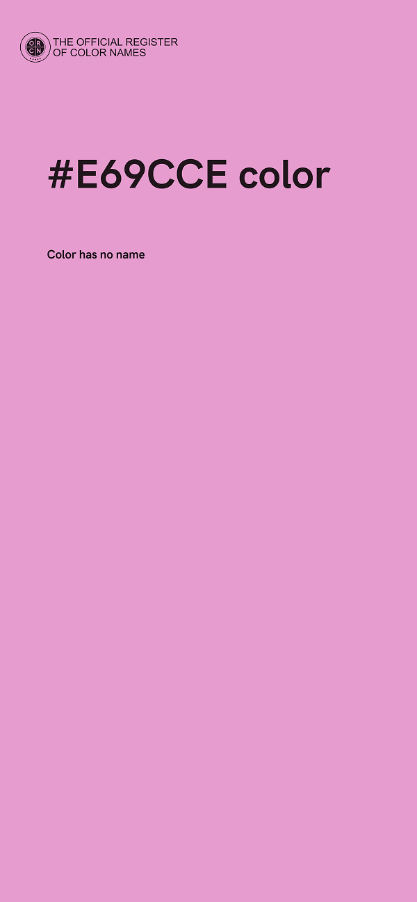 #E69CCE color image