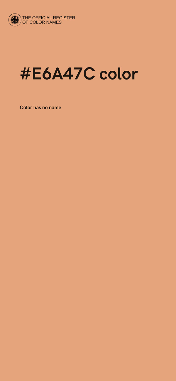 #E6A47C color image
