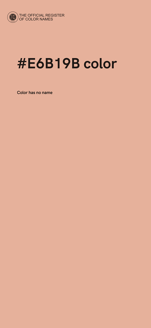 #E6B19B color image