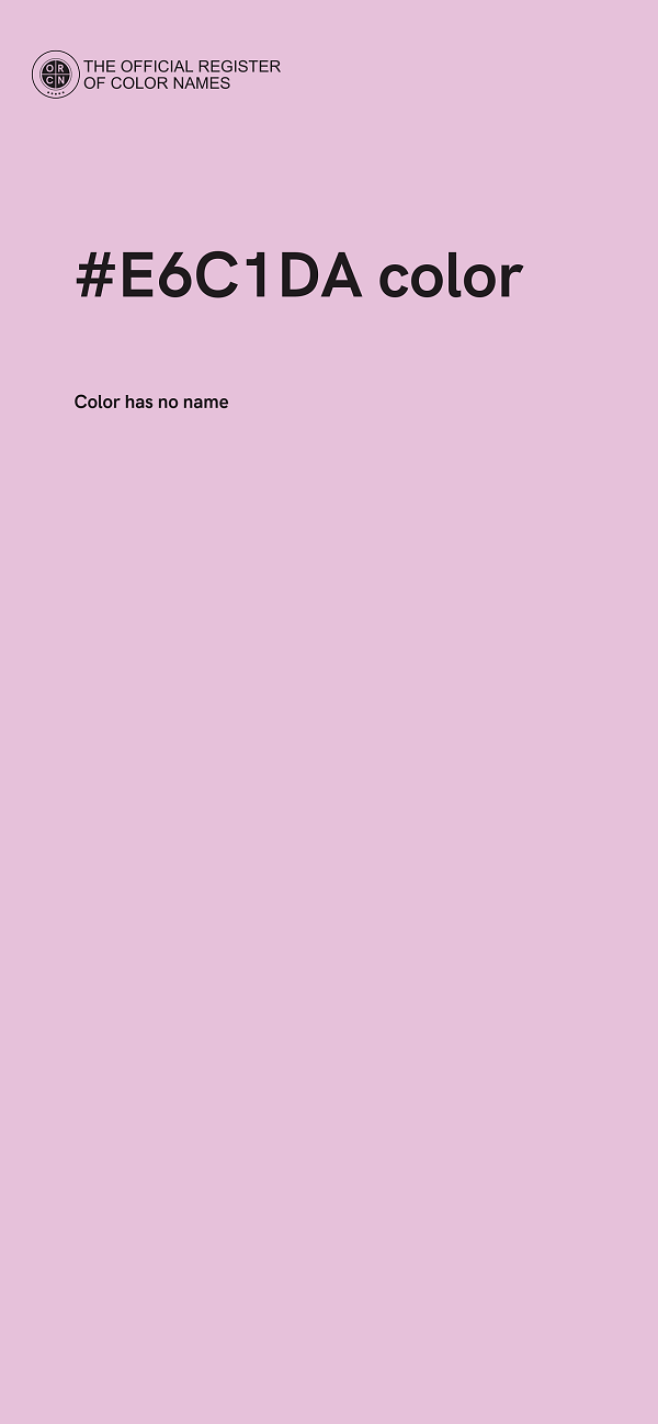 #E6C1DA color image