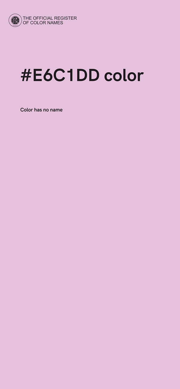 #E6C1DD color image