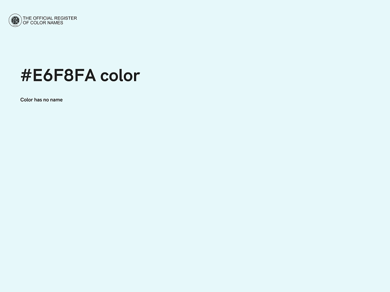 #E6F8FA color image