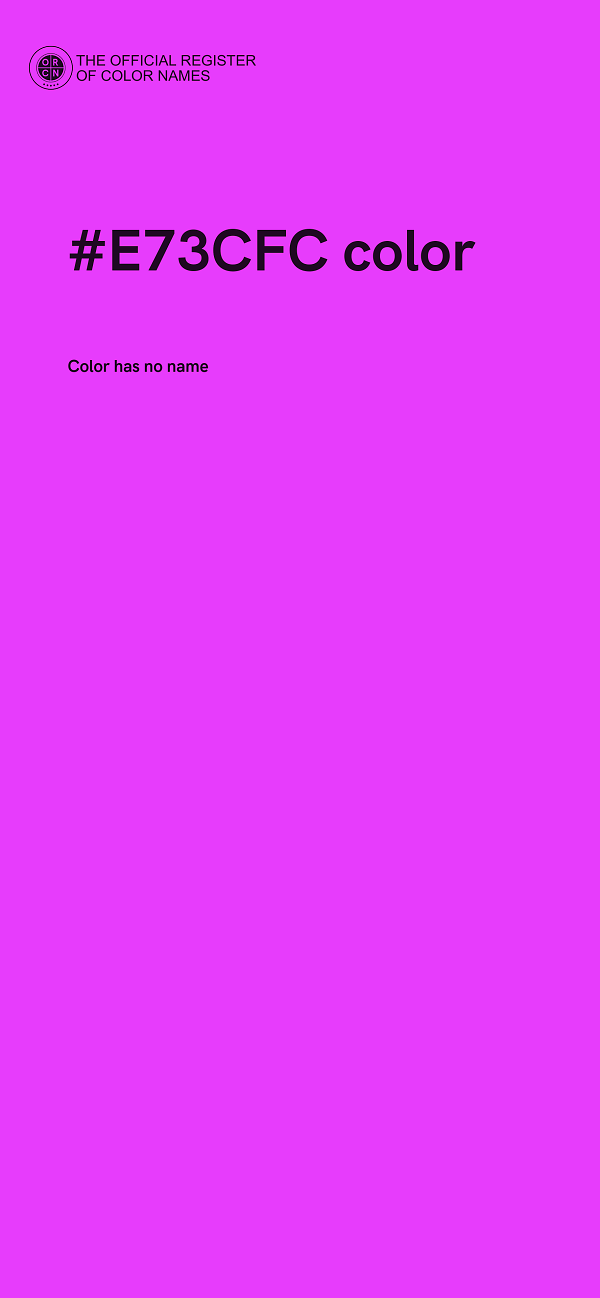 #E73CFC color image