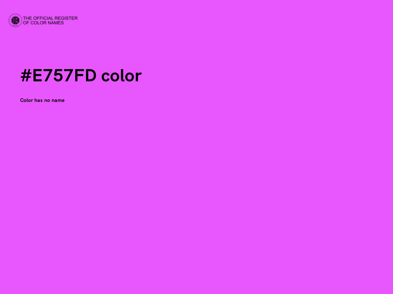 #E757FD color image