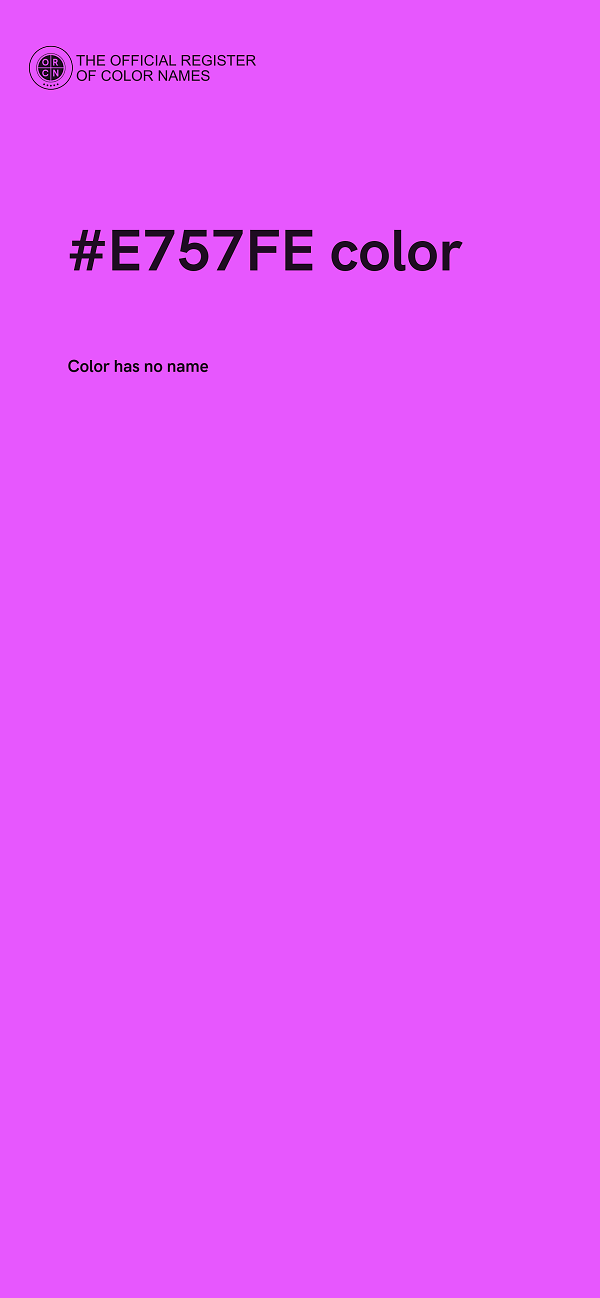 #E757FE color image