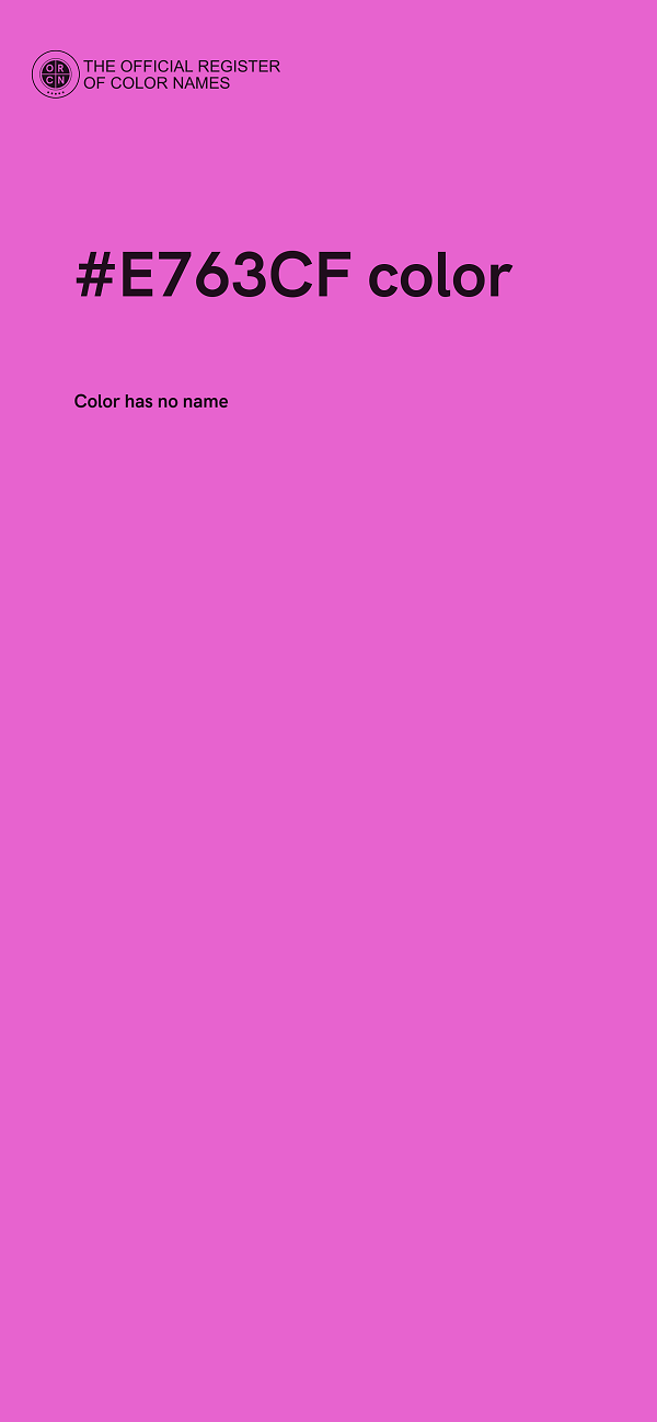 #E763CF color image