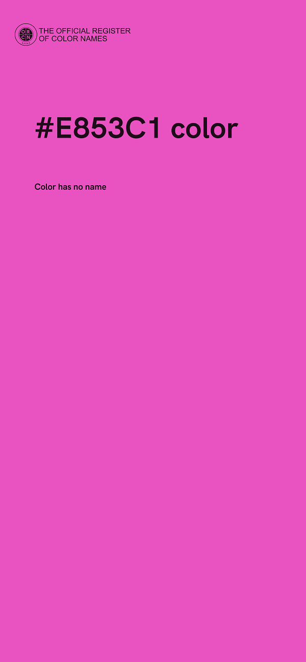 #E853C1 color image