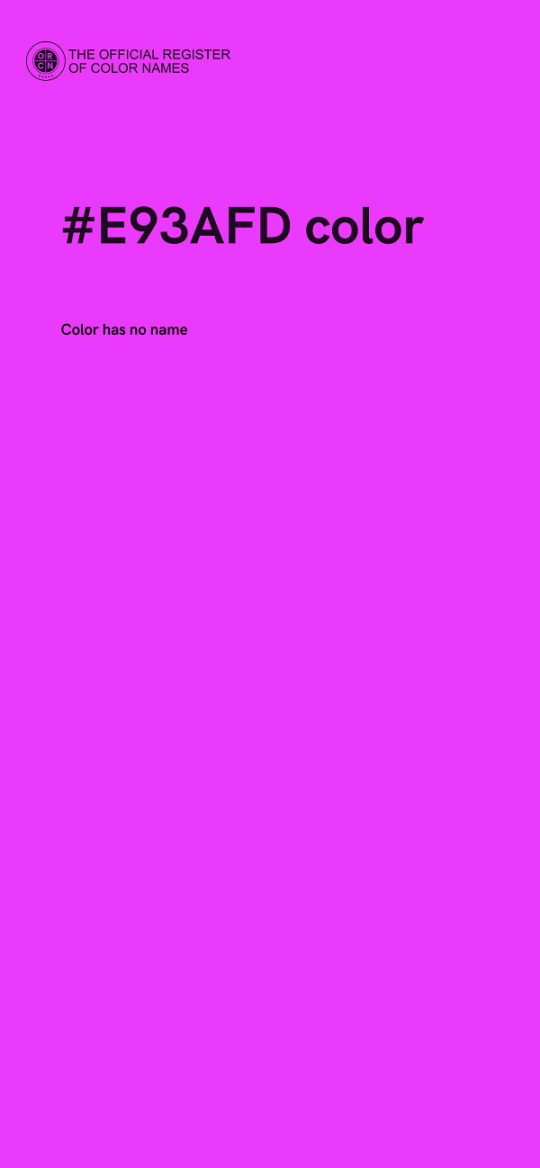 #E93AFD color image
