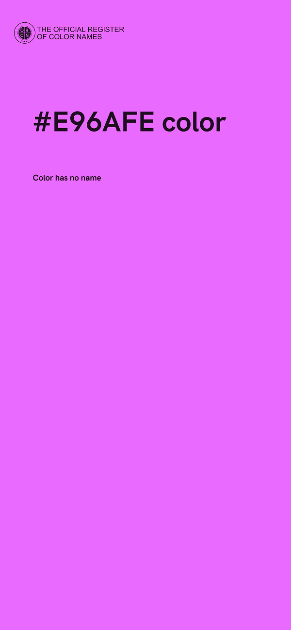 #E96AFE color image