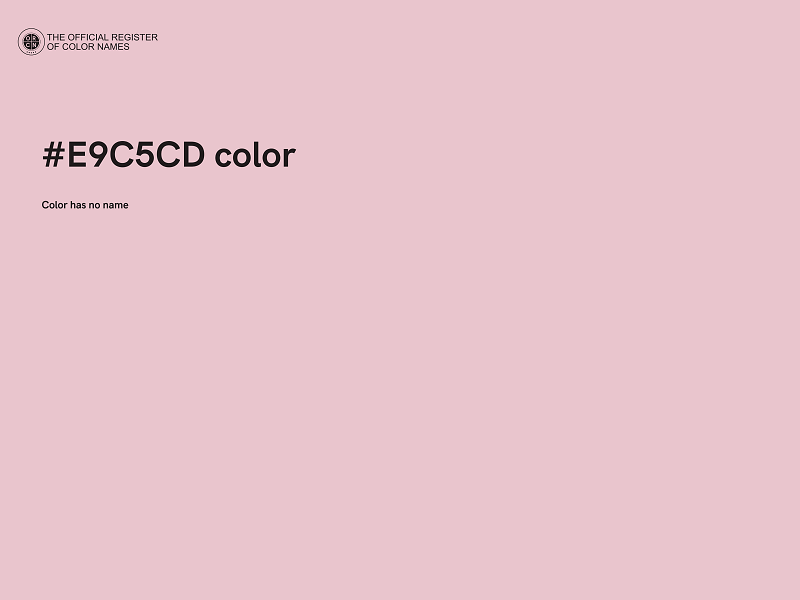 #E9C5CD color image