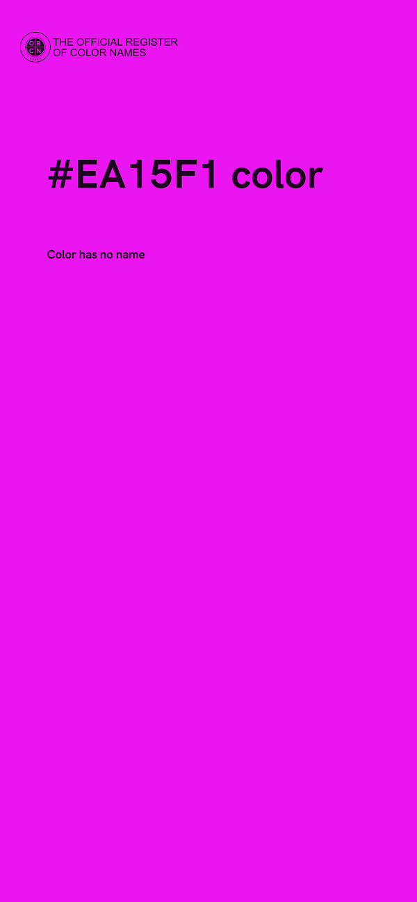 #EA15F1 color image
