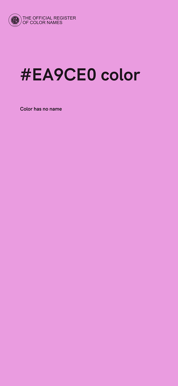 #EA9CE0 color image