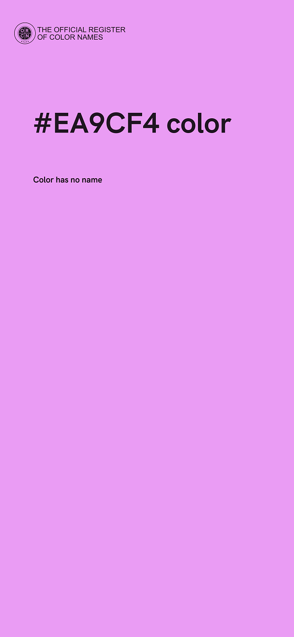 #EA9CF4 color image
