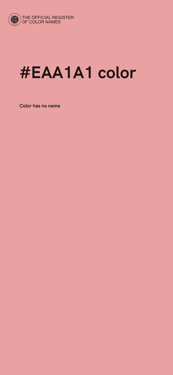 #EAA1A1 color image