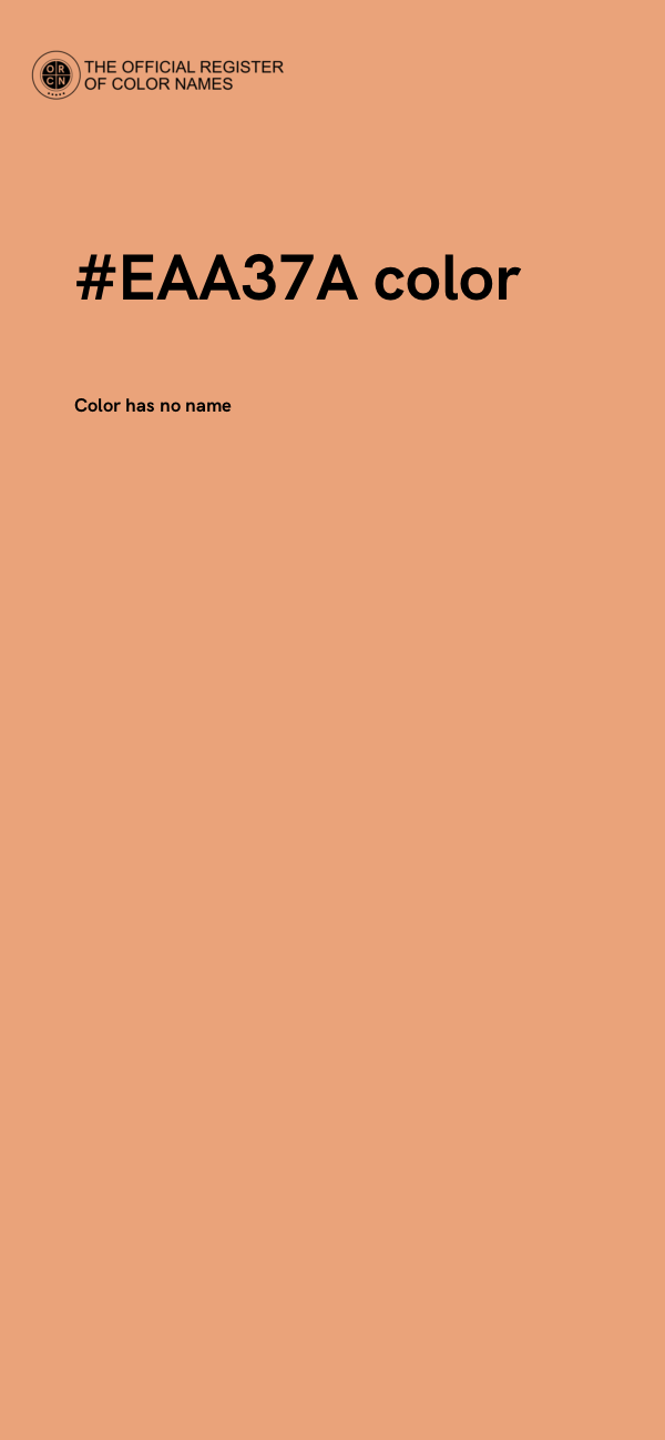 #EAA37A color image