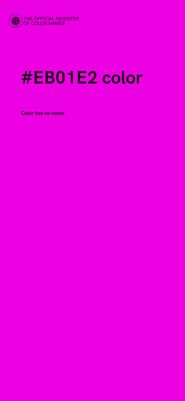 #EB01E2 color image