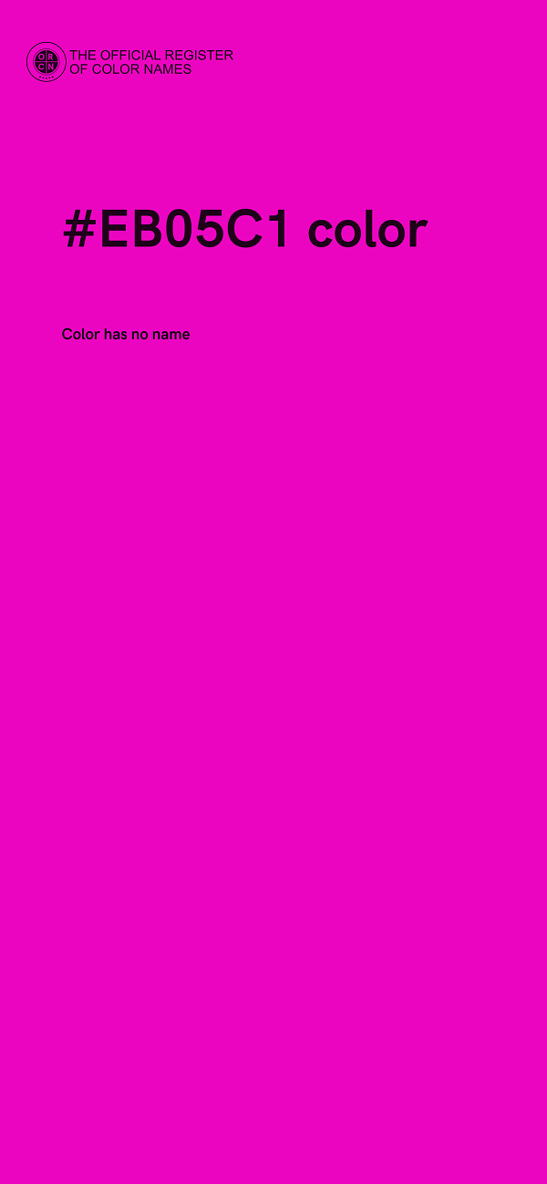 #EB05C1 color image