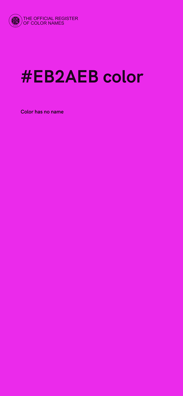 #EB2AEB color image
