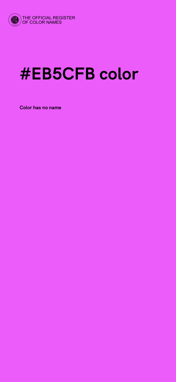 #EB5CFB color image
