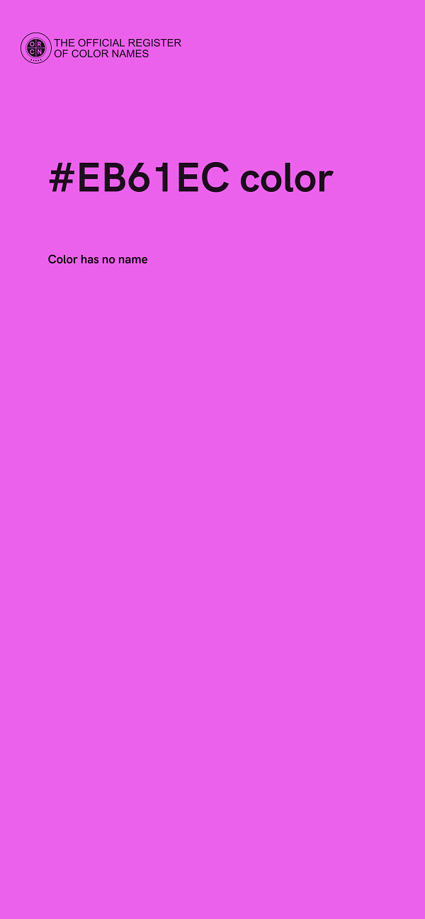 #EB61EC color image