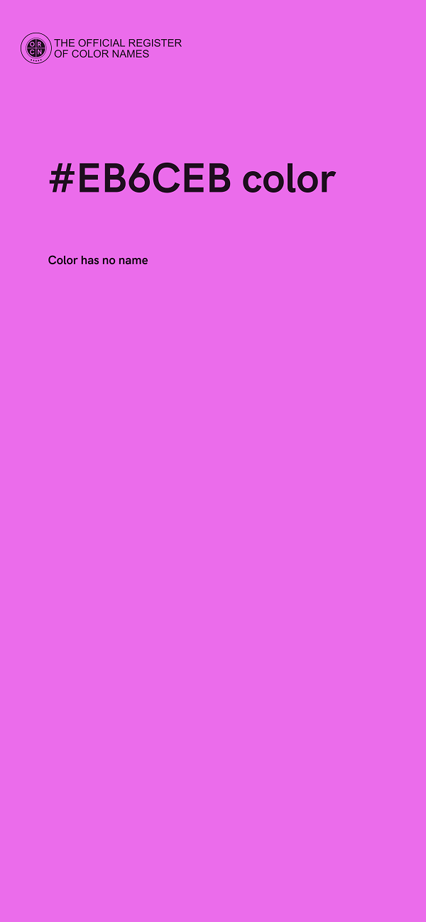#EB6CEB color image