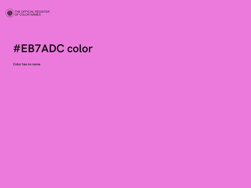 #EB7ADC color image