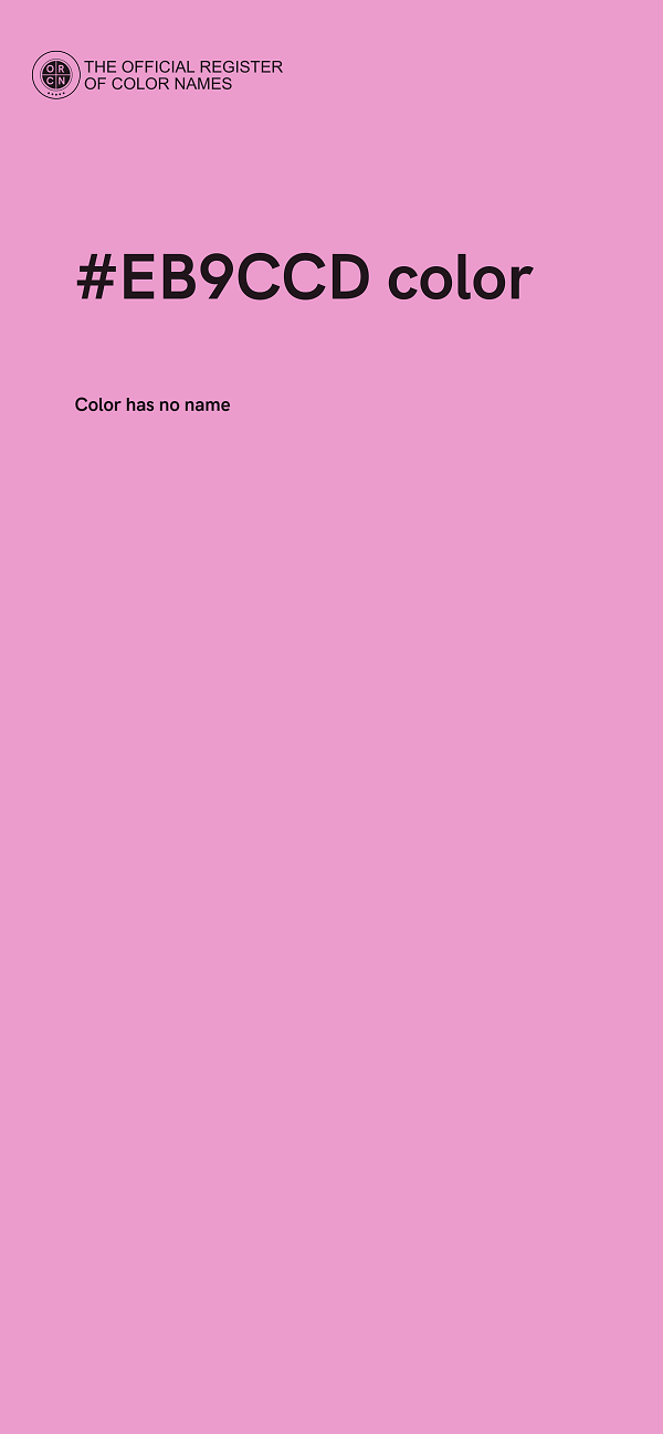 #EB9CCD color image