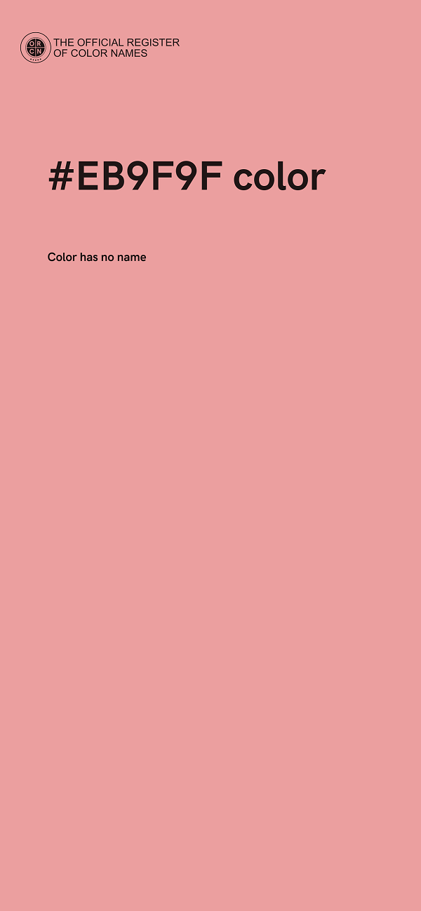 #EB9F9F color image