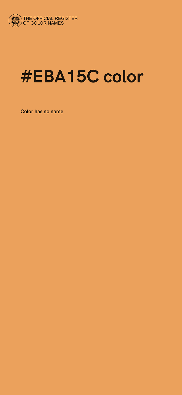 #EBA15C color image