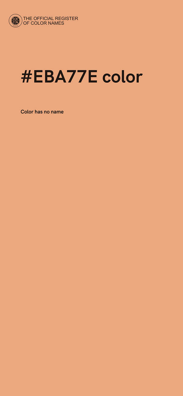 #EBA77E color image