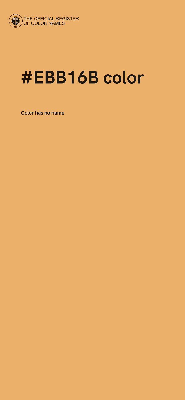 #EBB16B color image