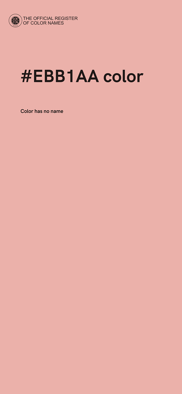 #EBB1AA color image