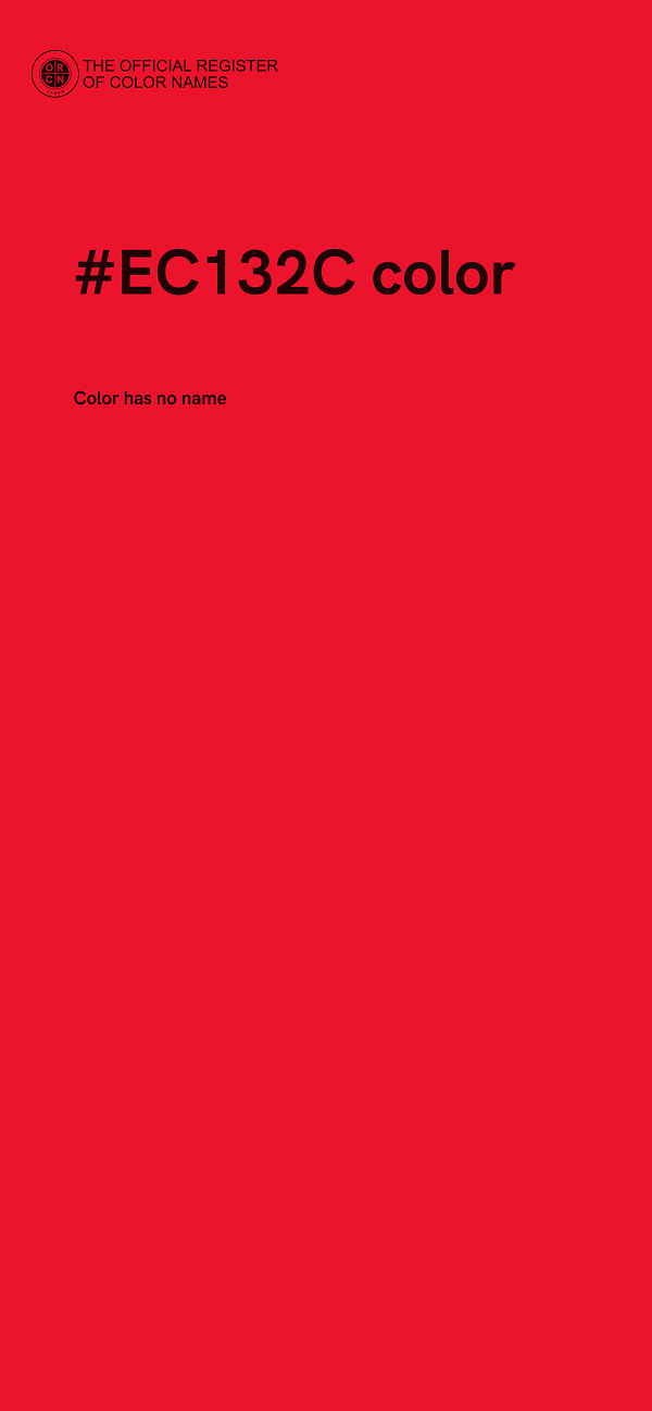 #EC132C color image
