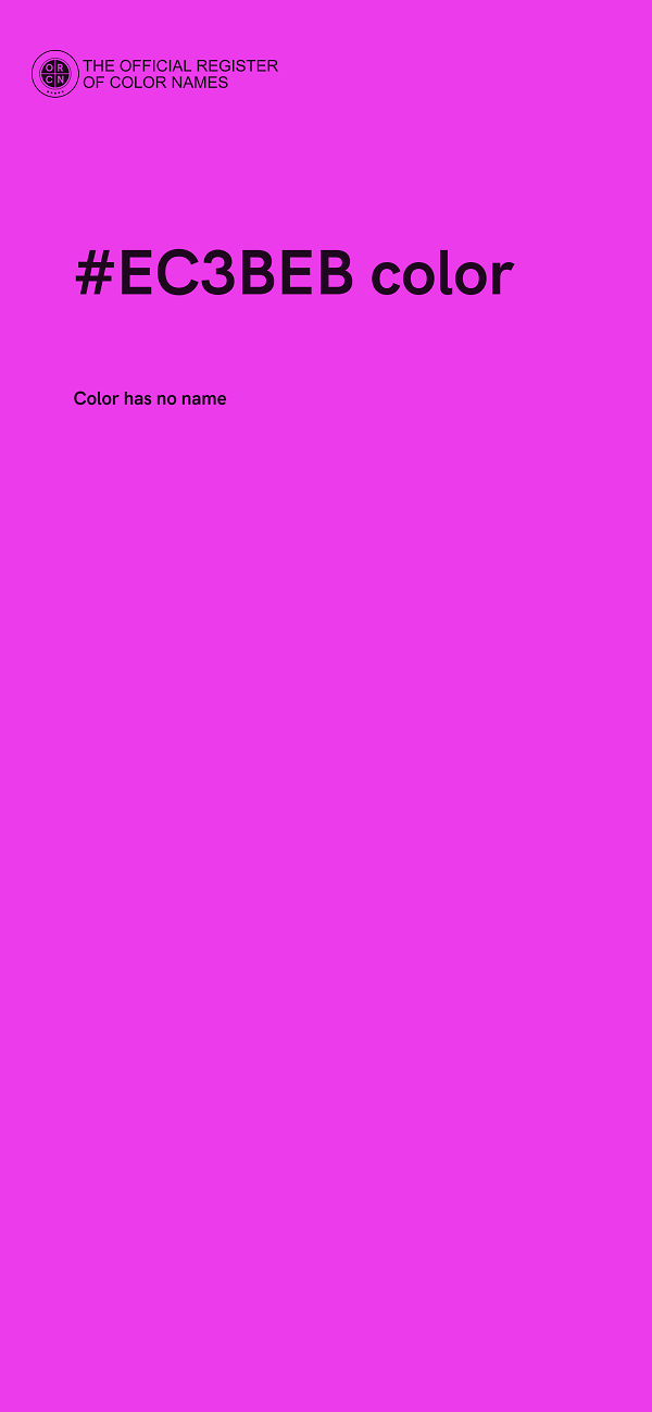 #EC3BEB color image
