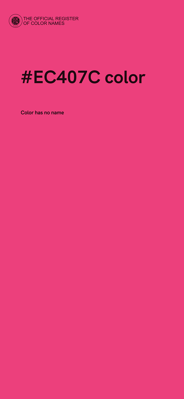 #EC407C color image