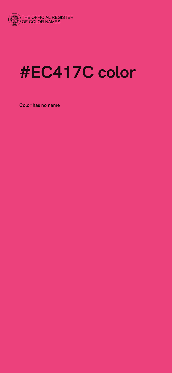 #EC417C color image
