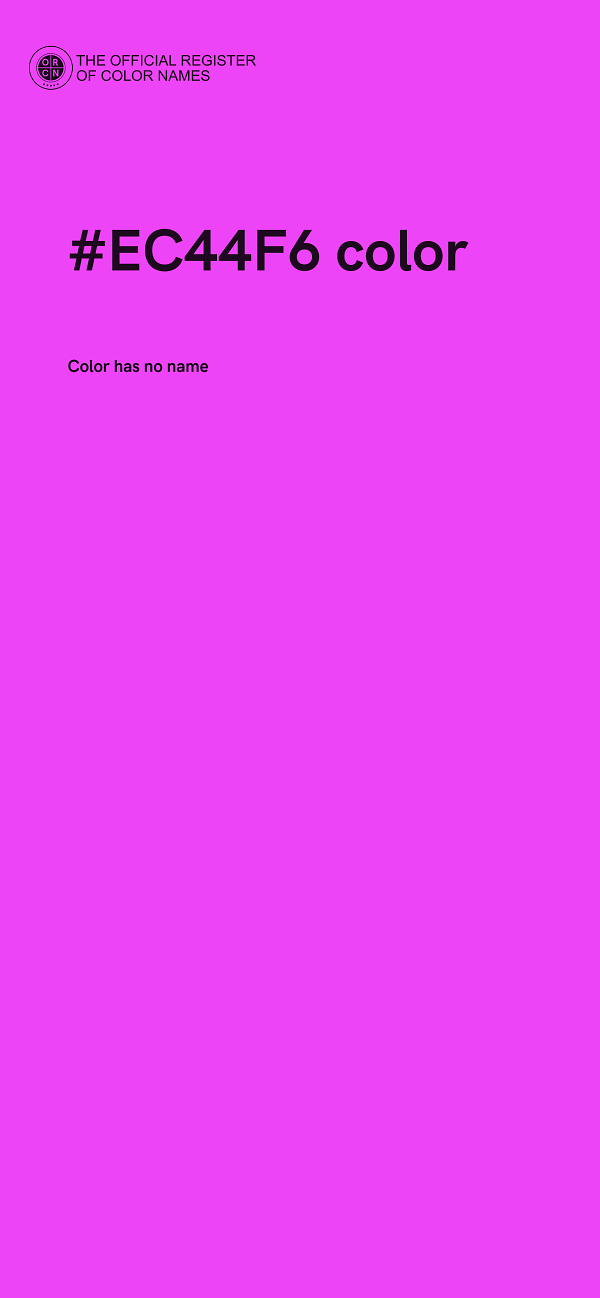 #EC44F6 color image