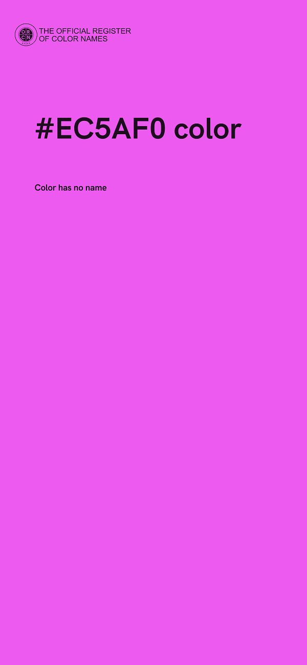 #EC5AF0 color image