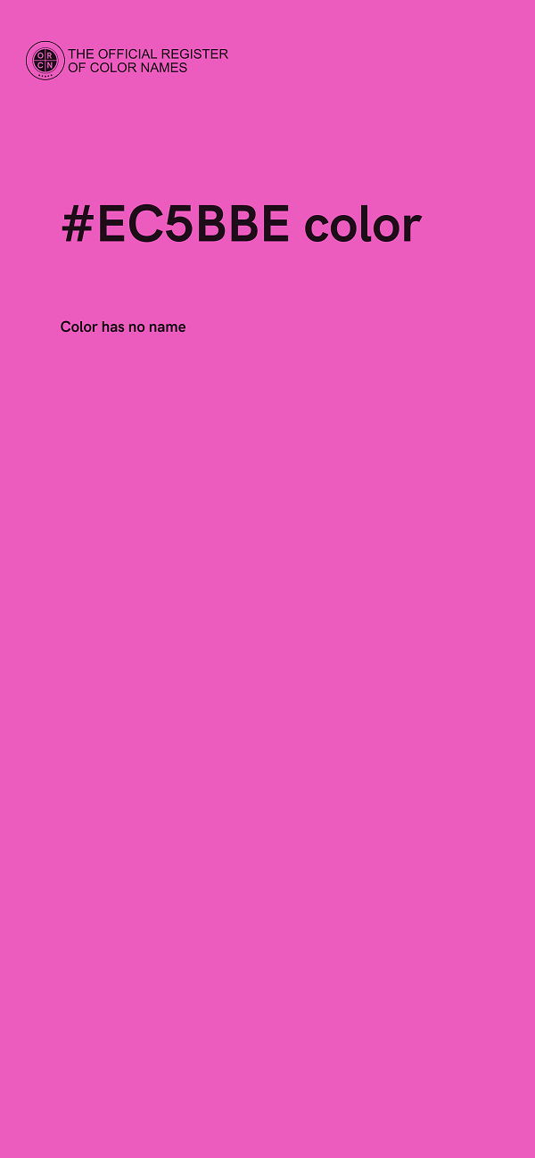 #EC5BBE color image