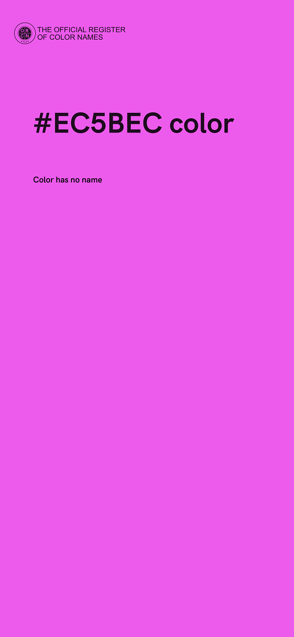 #EC5BEC color image