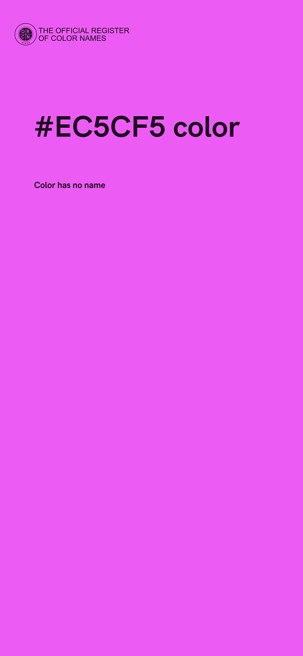 #EC5CF5 color image