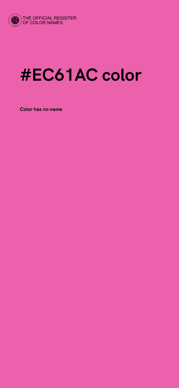 #EC61AC color image