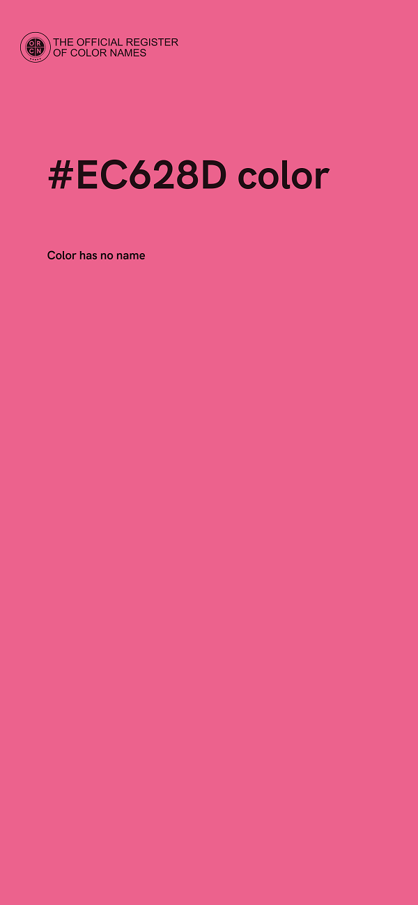 #EC628D color image