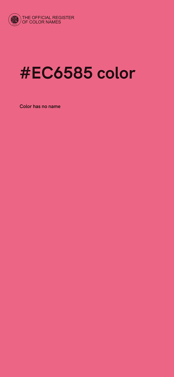#EC6585 color image