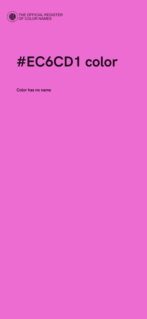 #EC6CD1 color image