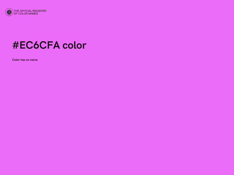 #EC6CFA color image