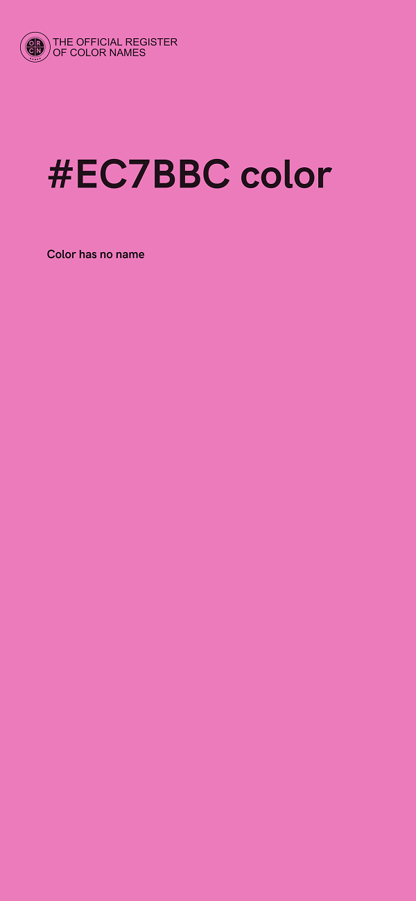 #EC7BBC color image