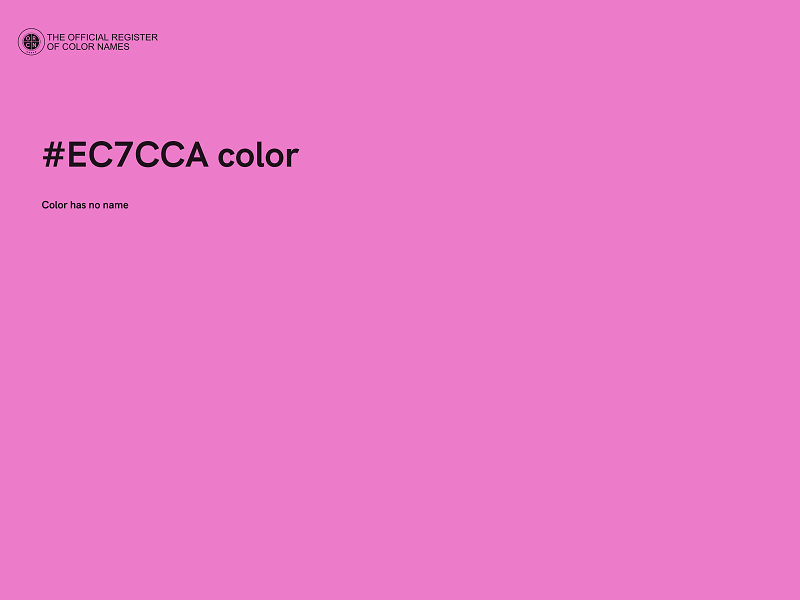 #EC7CCA color image