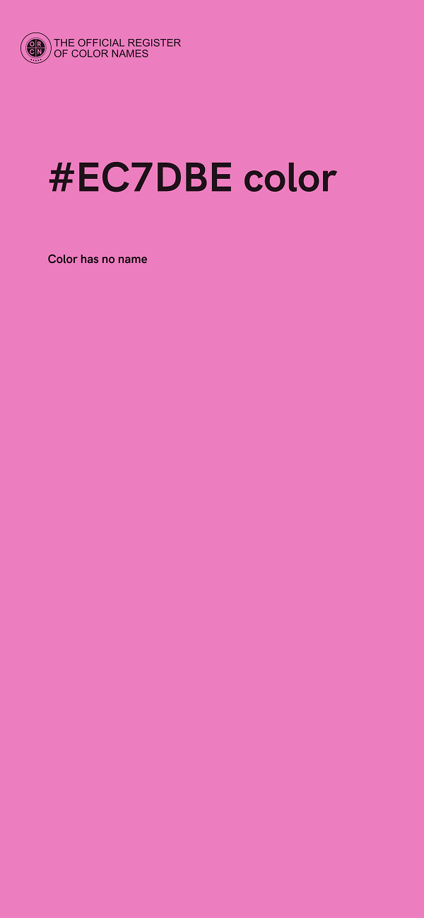 #EC7DBE color image